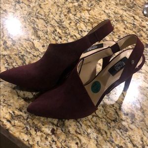 New shoes, Jones New York, maroon colored